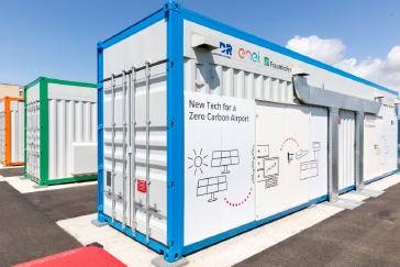 Nissan LEAF Batteries start their second life with Pioneer at Italy’s largest airport